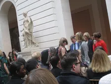  Condé Nast Artistic Director and Vogue Editor-in-Chief Anna Wintour at the press preview